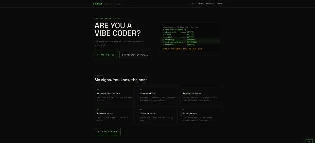 Головний екран NVBCD з Terminal UI та статусами AI-інструментів