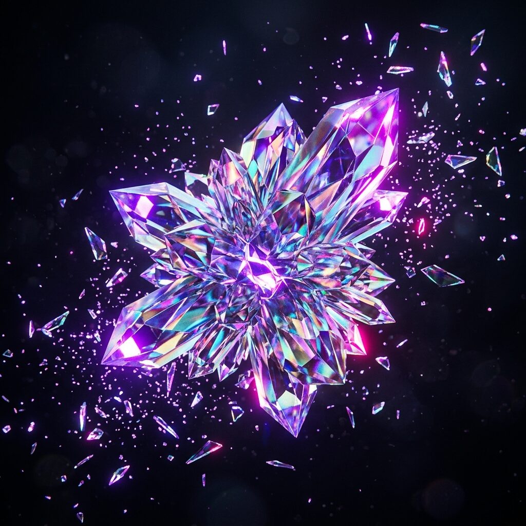CROPE premium 3D graphic glass asset